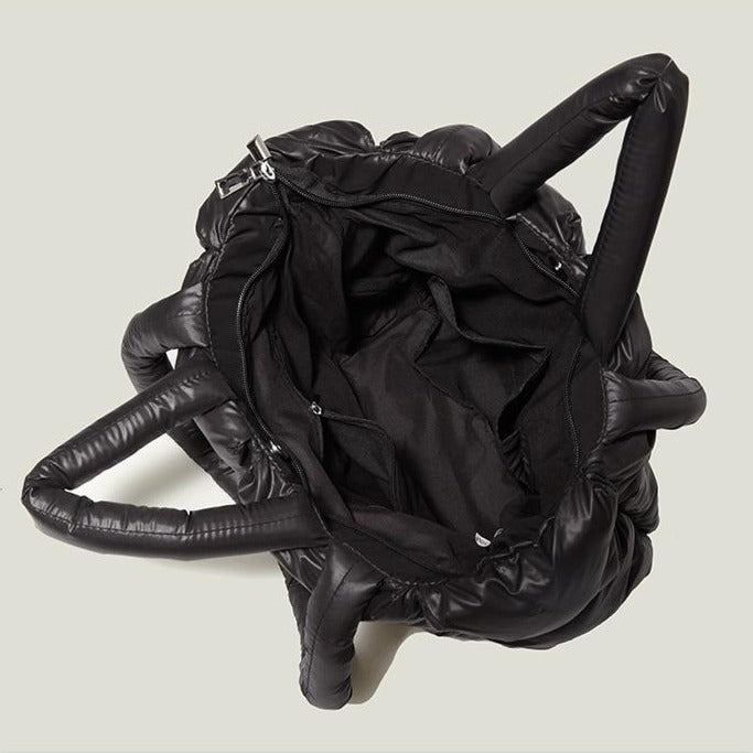 Beth | Women’s Oversized Puffer Tote Bag with Dual Padded Handles