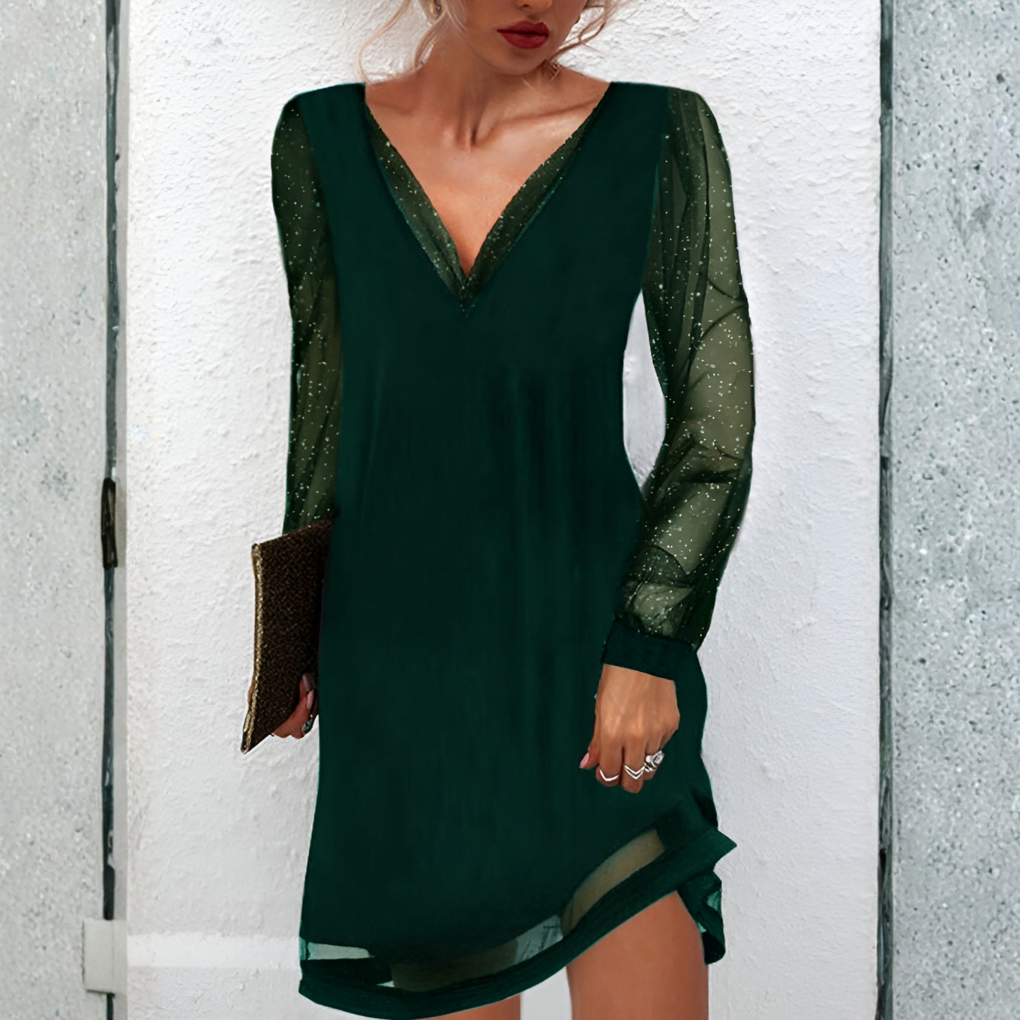 Felicia Women's Cinched-Waist Flowing Dress product view