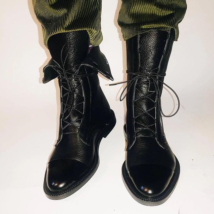 lace-up ankle boots original product photo