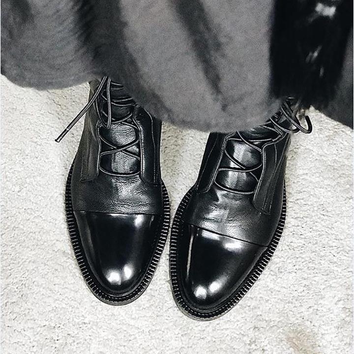 lace-up ankle boots original product photo