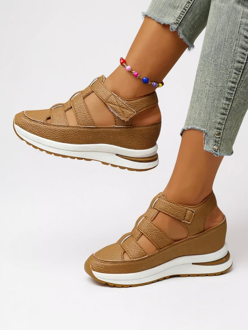 Women's Platform Adjustable Sandals For Walking