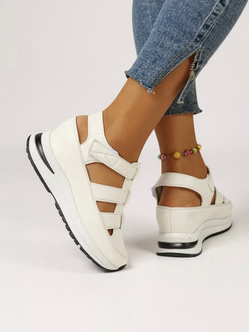 Women's Platform Adjustable Sandals For Walking