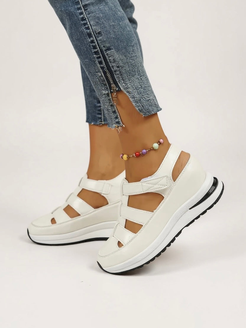 Women's Platform Adjustable Sandals For Walking