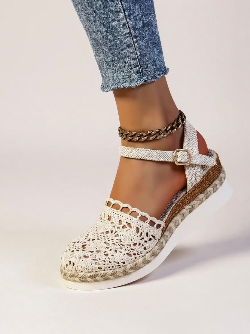 Women's Boho Woven Platform Sandals
