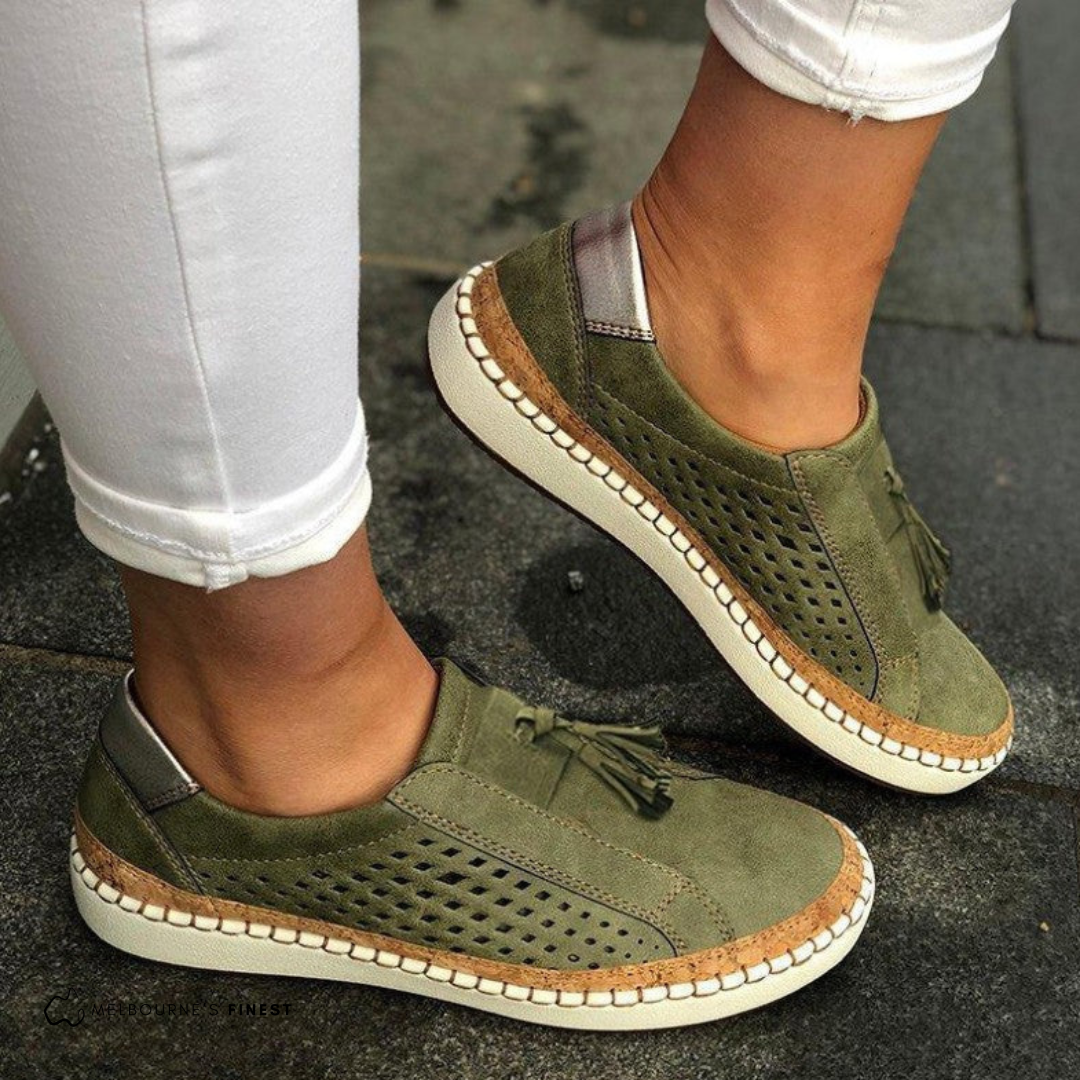 Nora | Women's Casual Perforated Slip-On Shoes original product photo 1