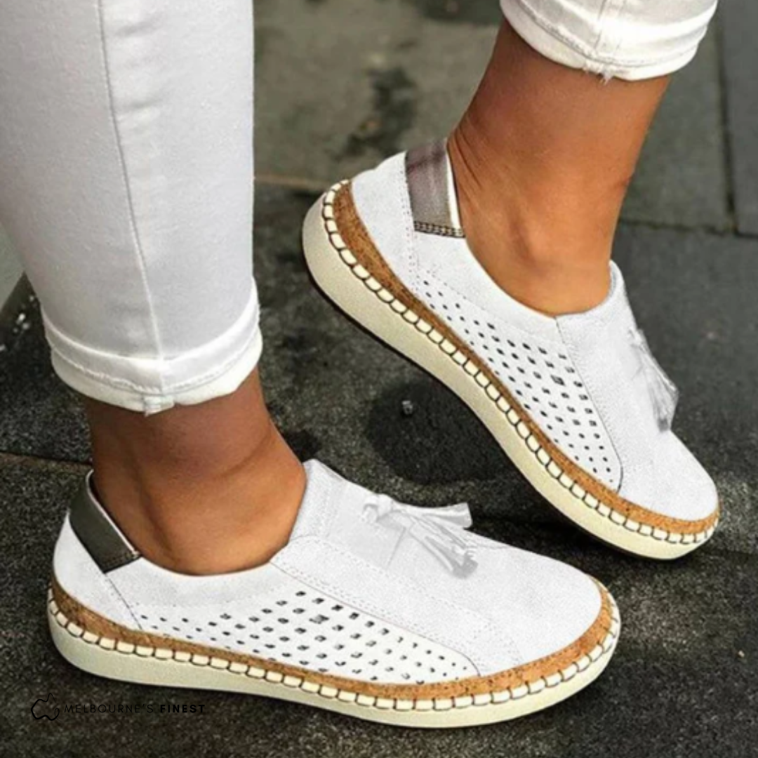 Nora | Women's Casual Perforated Slip-On Shoes original product photo 3