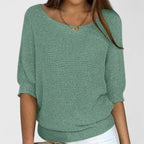 Geraldine batwing sweater - Green