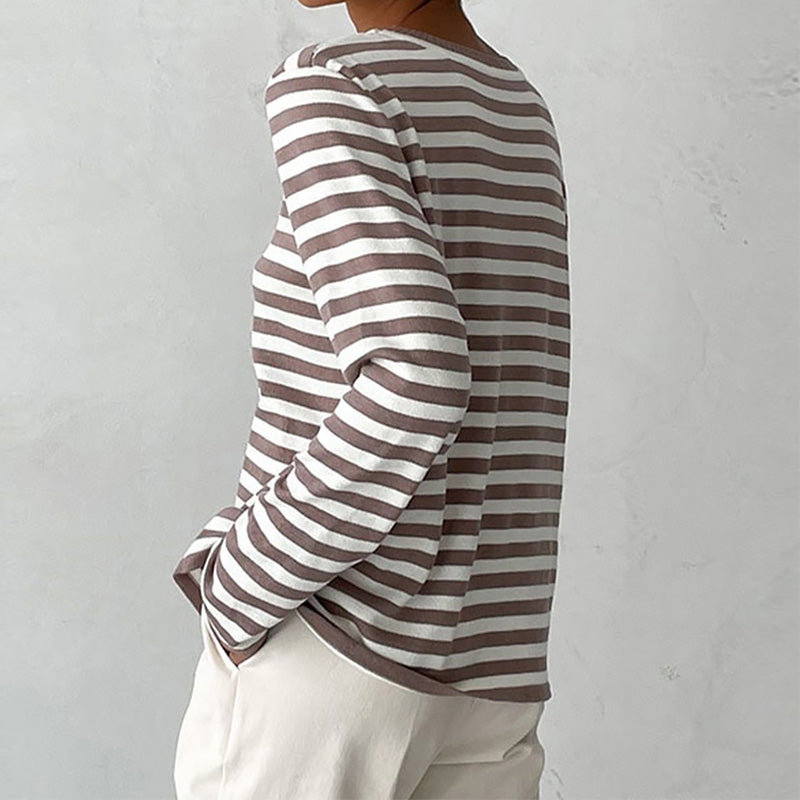 Women's Striped Summer T Shirt