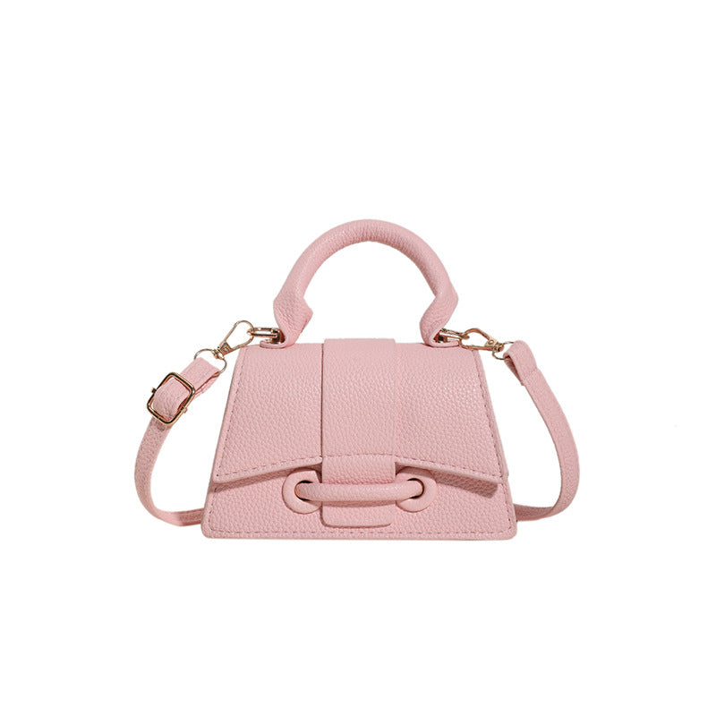 Alice | Women's Mini Top Handle Bag Structured Crossbody with Chain Strap