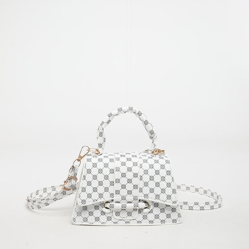 Alice | Women's Mini Top Handle Bag Structured Crossbody with Chain Strap
