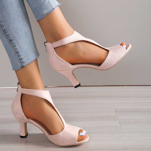 Lillian | Women's Low-Heel Open-Toe Sandals original product view