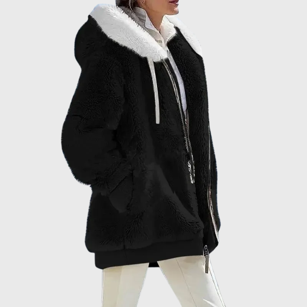 Hannah | Women's Striped Hooded Puffer Jacket original product photo 14
