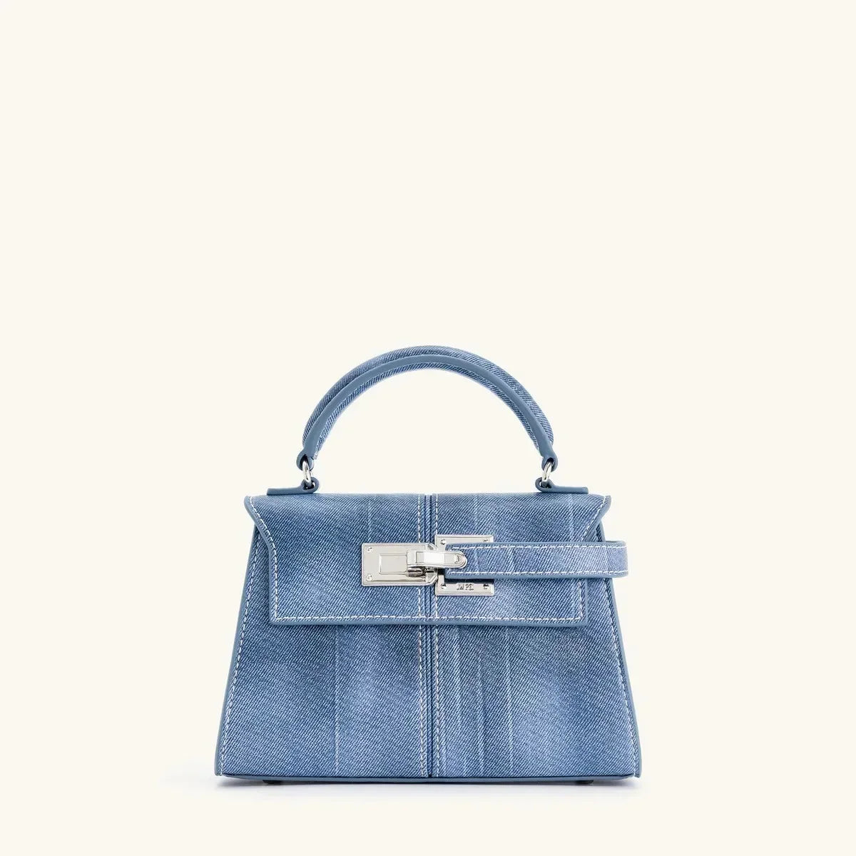 Holly | Women’s Structured Top-Handle Bag with Turn-Lock Closure