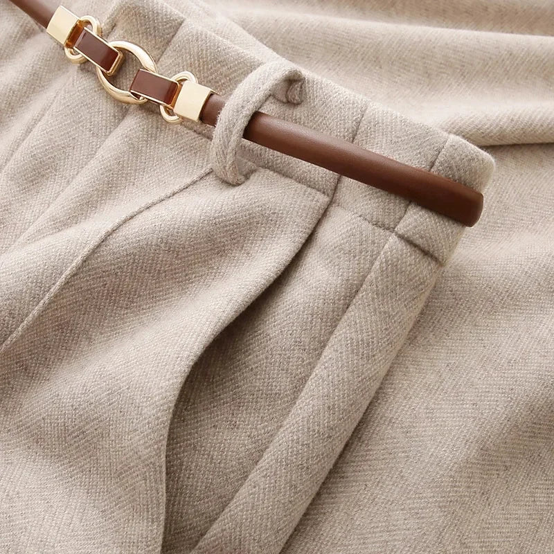 Eliana | Women's Tailored Straight-Leg Winter Trousers