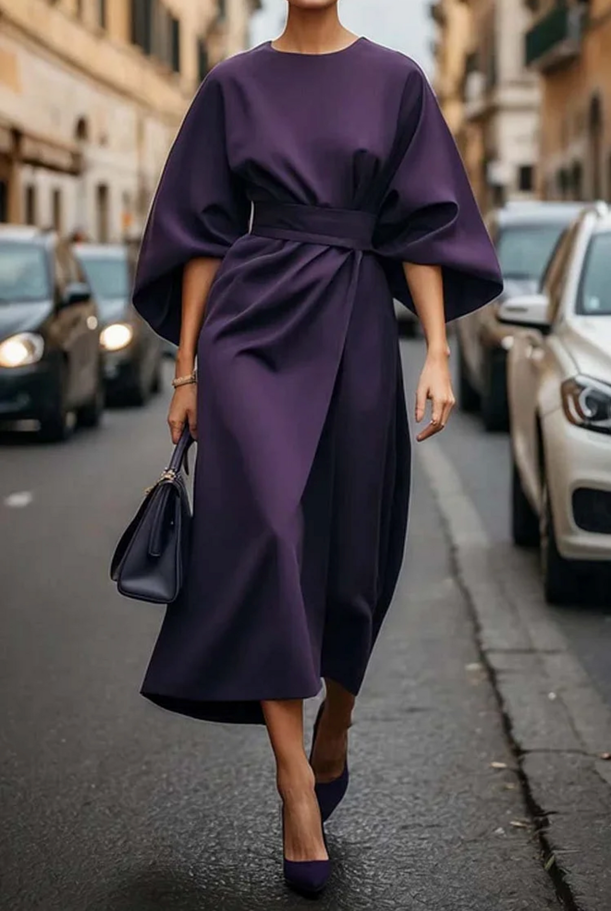 belted dress photograph