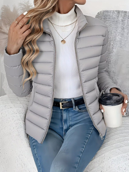 Aubrey Women's Lightweight Quilted Spring Jacket original view