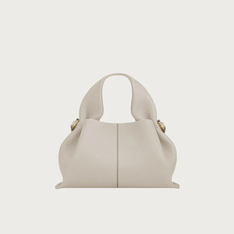 Monica | Women’s Slouchy Hobo Dumpling Bag with Sculpted Top Handle