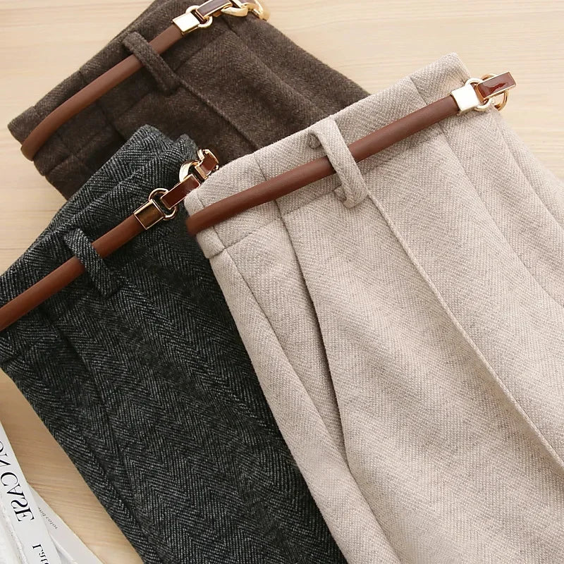 Eliana | Women's Tailored Straight-Leg Winter Trousers