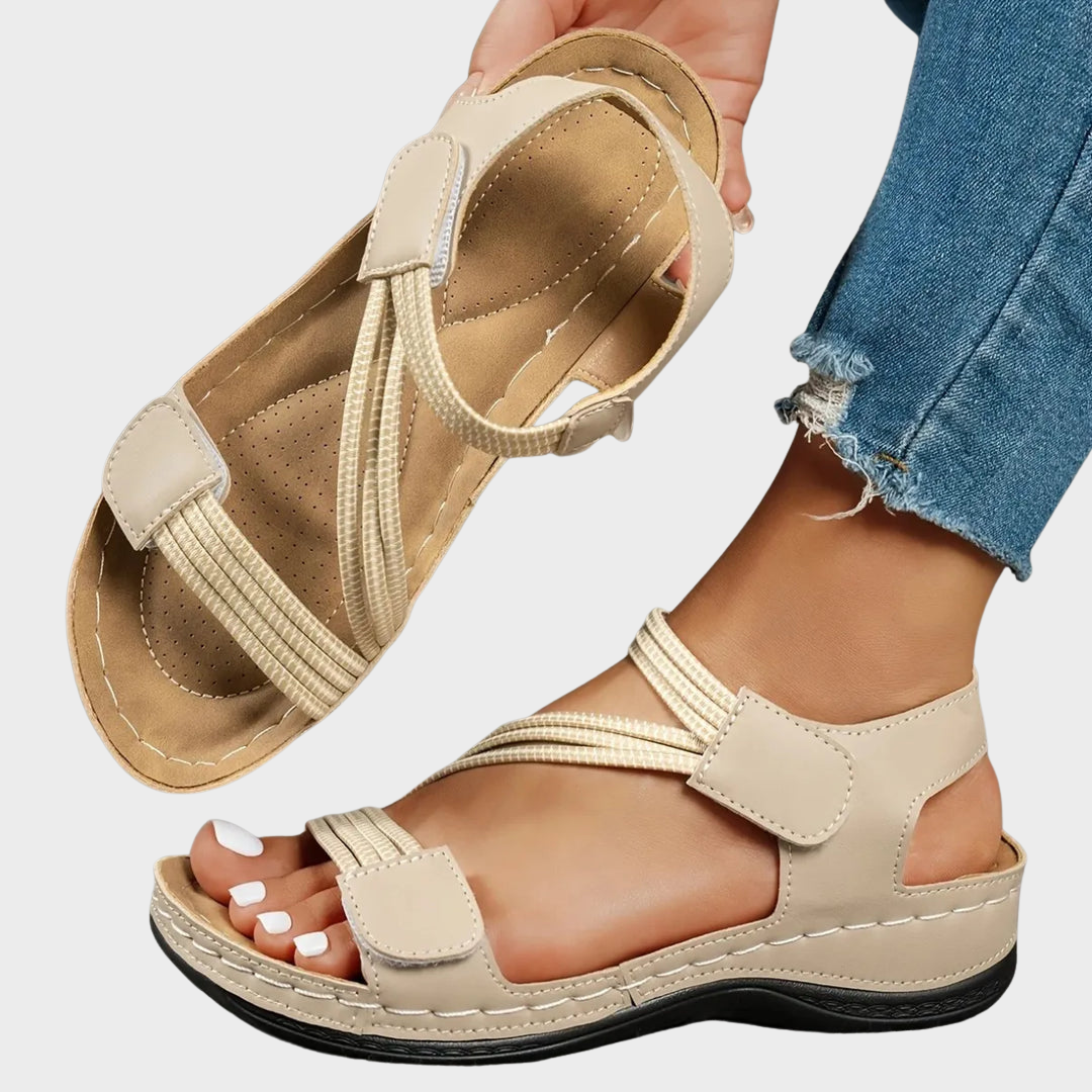 Women’s Cushioned Walking Sandals Comfort Fit Adjustable Straps