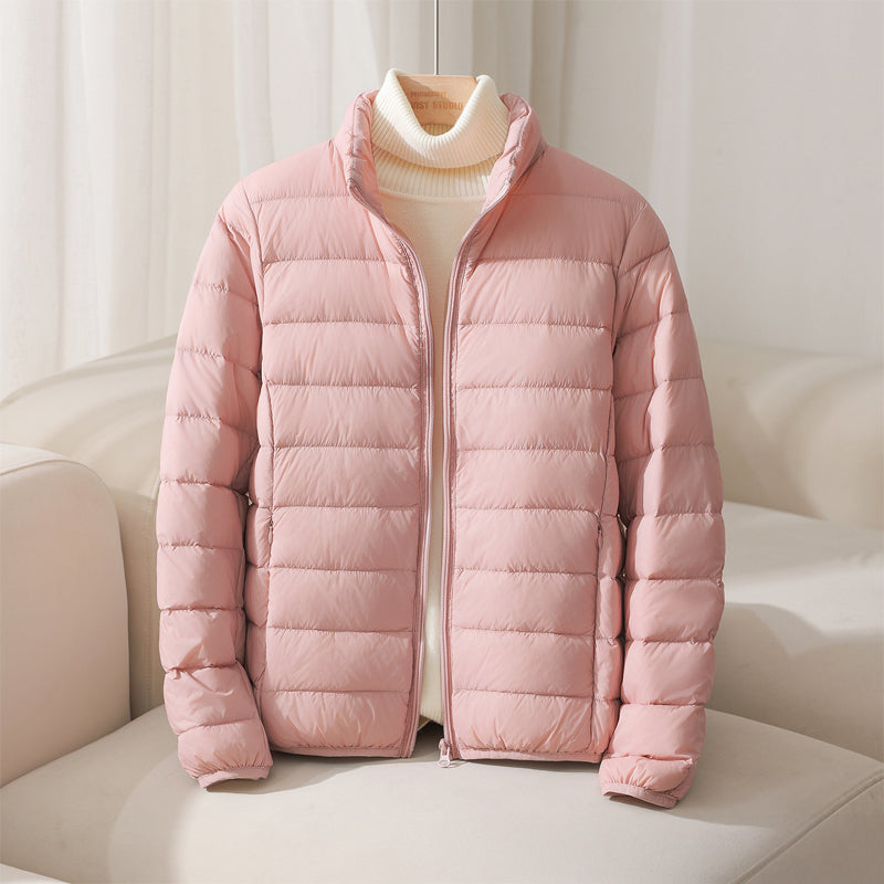 Lisette quilted puffer jacket - Pink