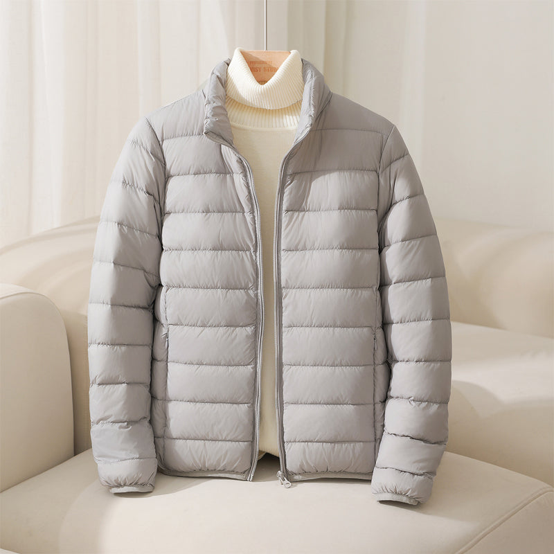 Lisette quilted puffer jacket - Gray