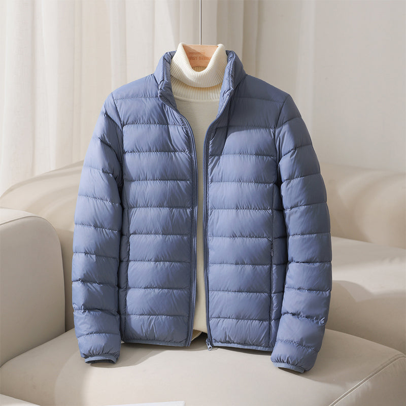 Lisette quilted puffer jacket - Blue