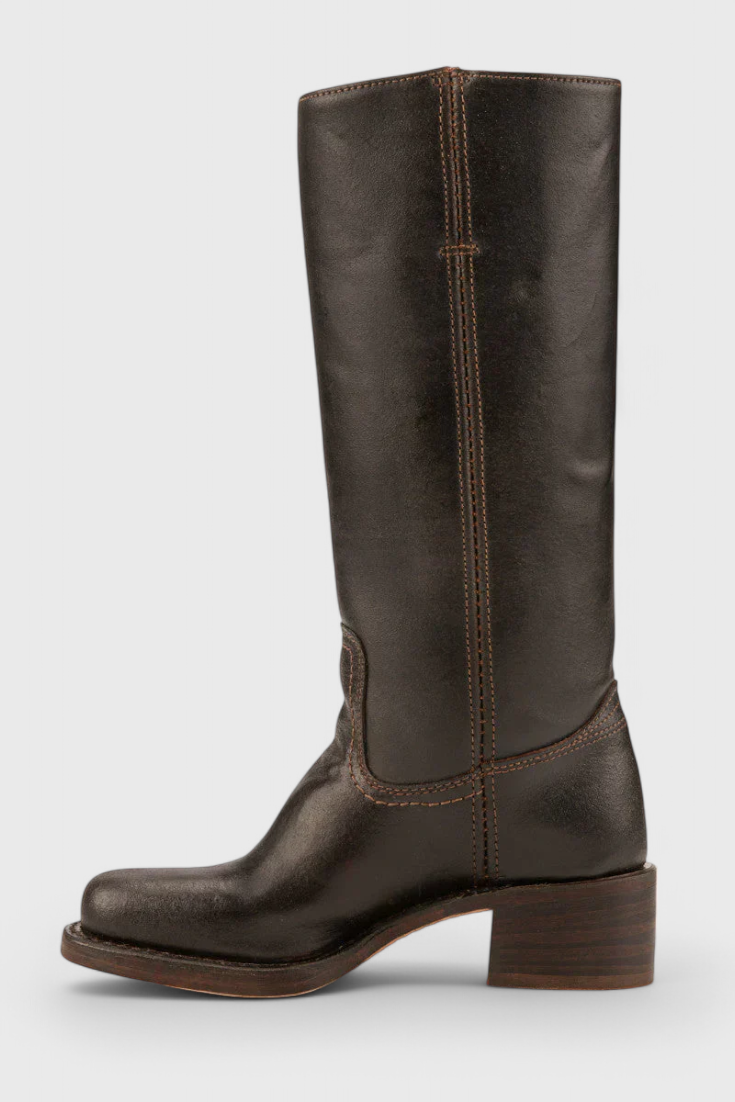 Evelina | Women's Classic Knee-High Heeled Boots product view