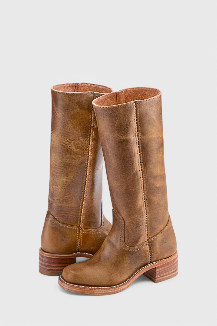 Evelina | Women's Classic Knee-High Heeled Boots product view