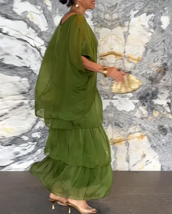 Lenora | Women's Elegant Flowing Maxi Dress