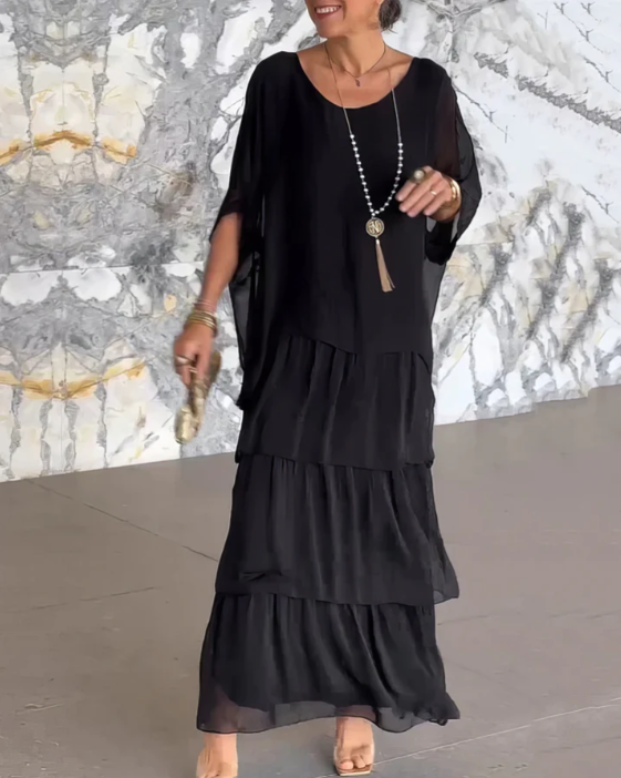 Lenora | Women's Elegant Flowing Maxi Dress