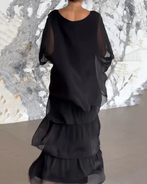 Lenora | Women's Elegant Flowing Maxi Dress