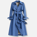 Prudence | Women's Long Tailored Belted Trench Coat