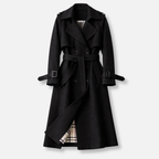 Prudence | Women's Long Tailored Belted Trench Coat