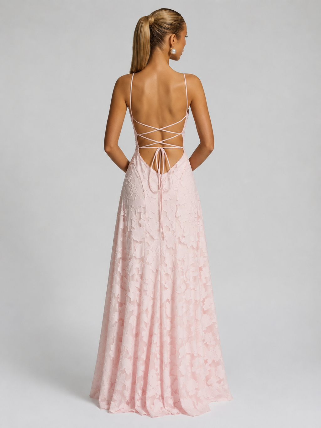 Isadora | Women's Floral Print Sculpted Maxi Dress