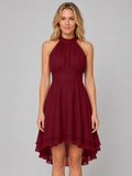 Margaux halter dress - Burgundy