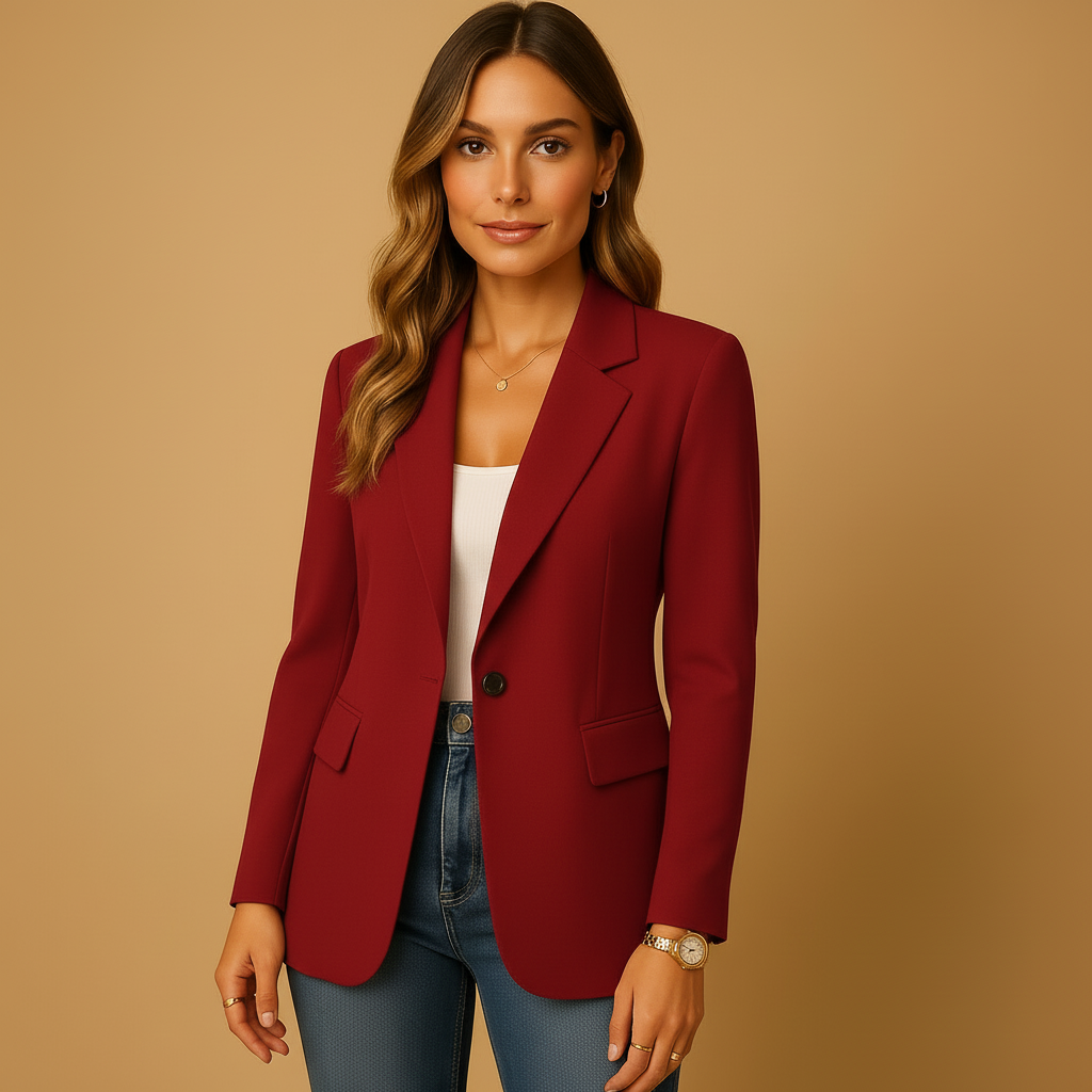 Juliet | Women's Fitted Single-Button Tailored Blazer original product photo 3