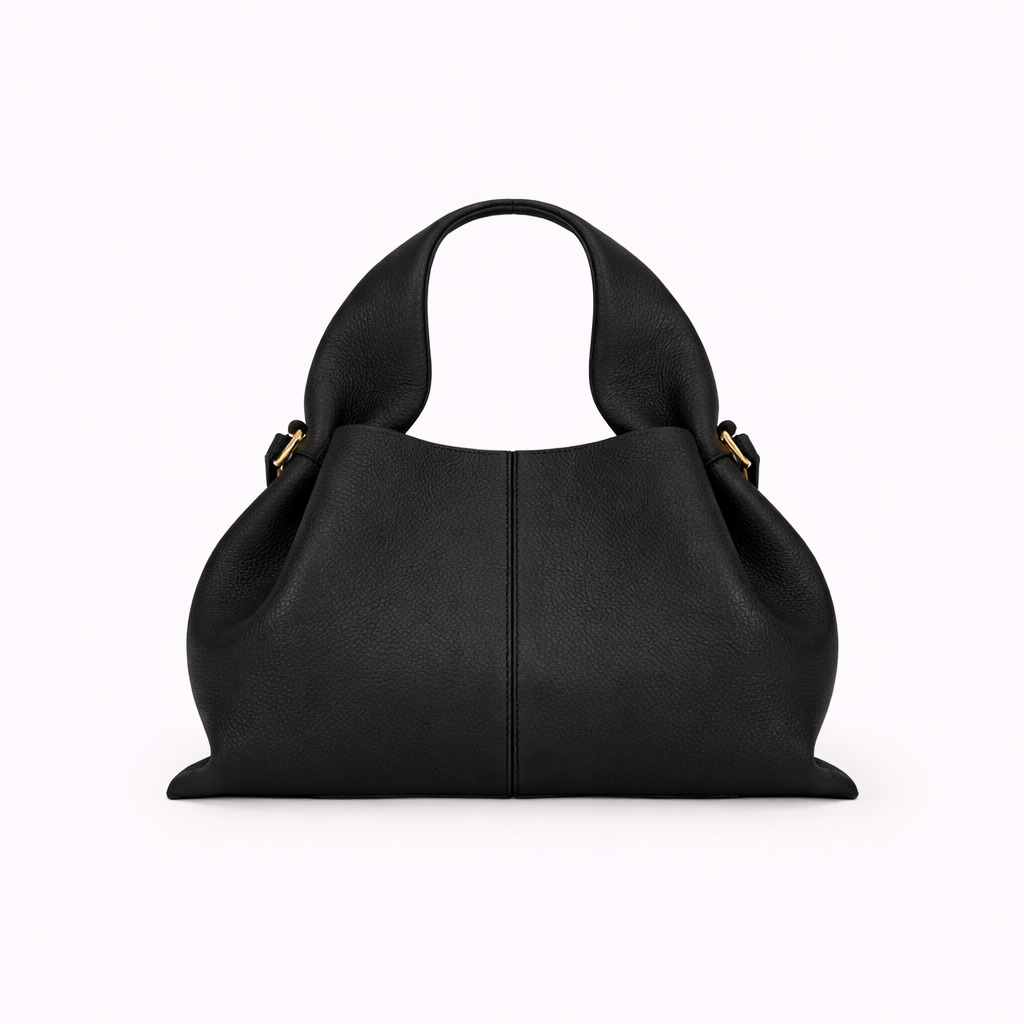 Monica | Women’s Slouchy Hobo Dumpling Bag with Sculpted Top Handle