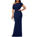 Rosalind evening maxi dress - Navy