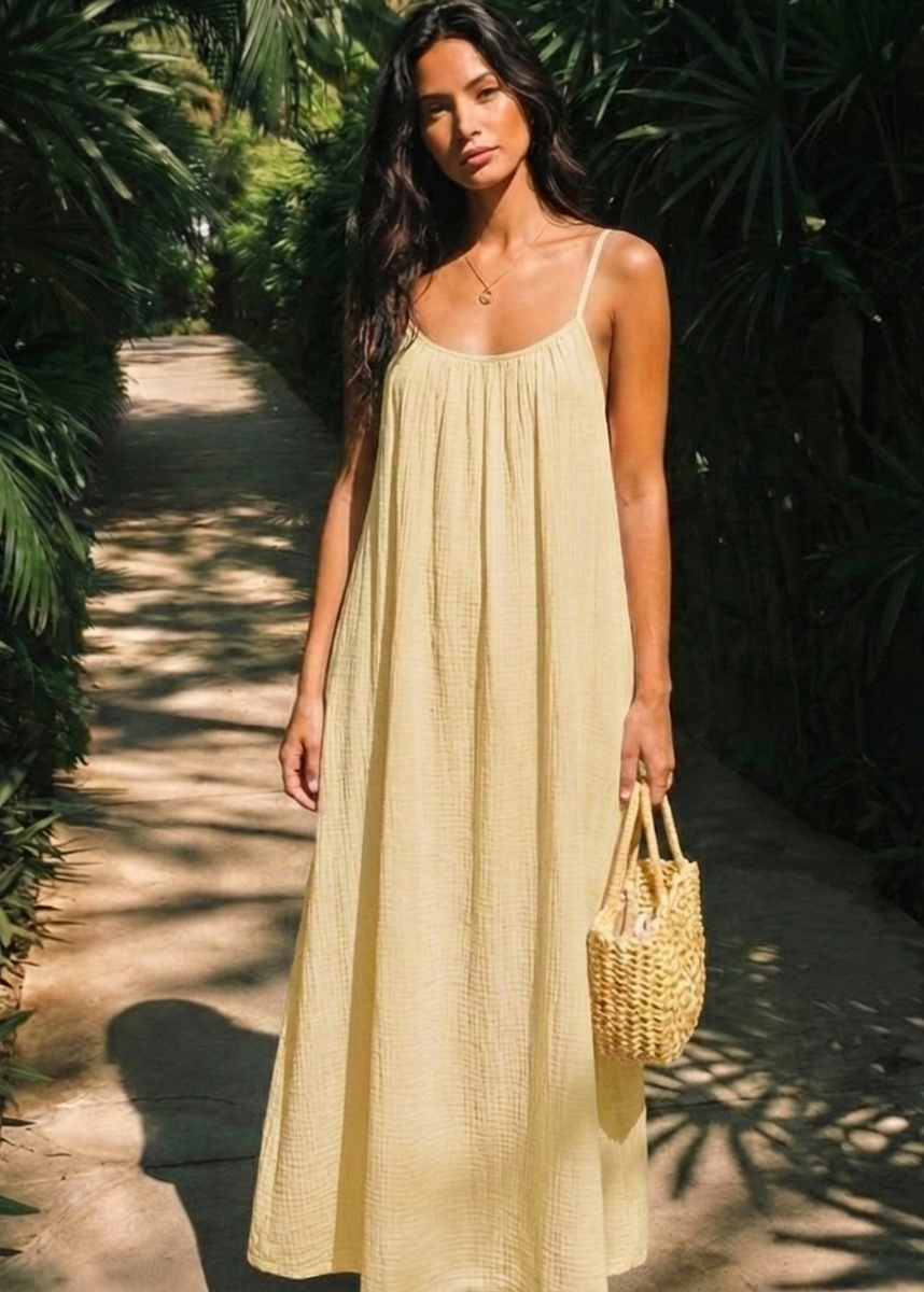 Vivara | Backless Cami Maxi Dress