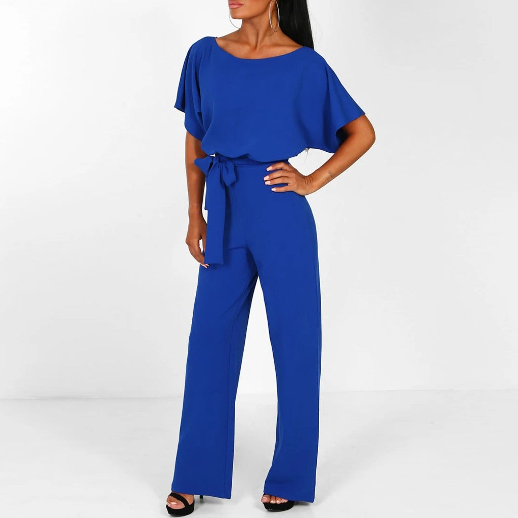 Anita | Women's Wide-Leg Belted Jumpsuit