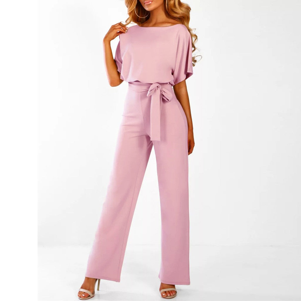 Anita | Women's Wide-Leg Belted Jumpsuit