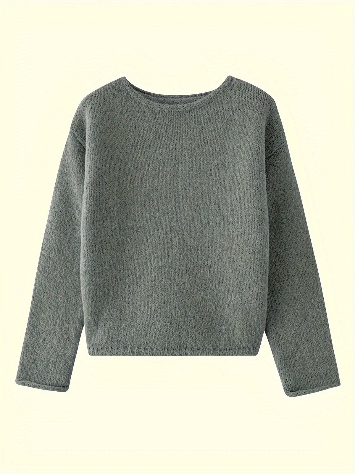 Melanie | Women's Relaxed Crew-Neck Sweater