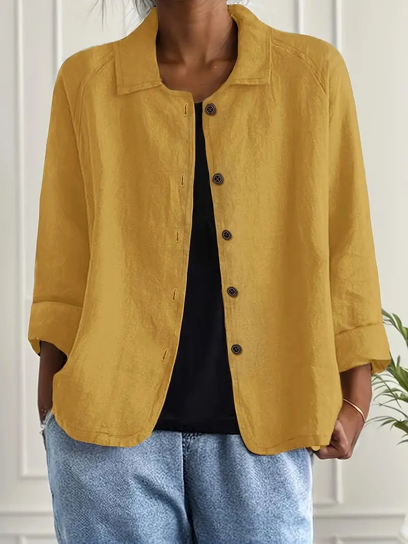Noelle Women's Lightweight Relaxed Layering Top product view