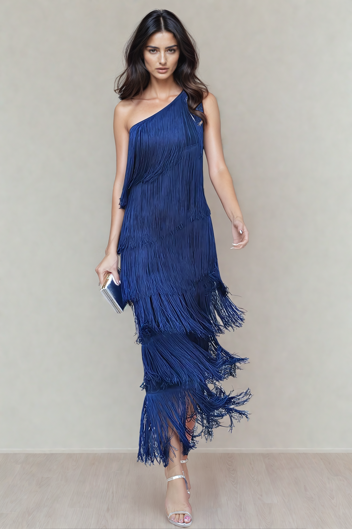Aurelia | Women's Dropped-Shoulder Long Dress