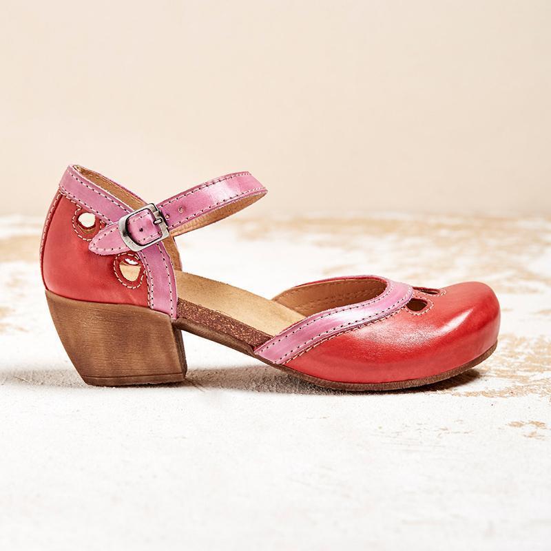 Women's Supportive Low Heel Flat Sandals