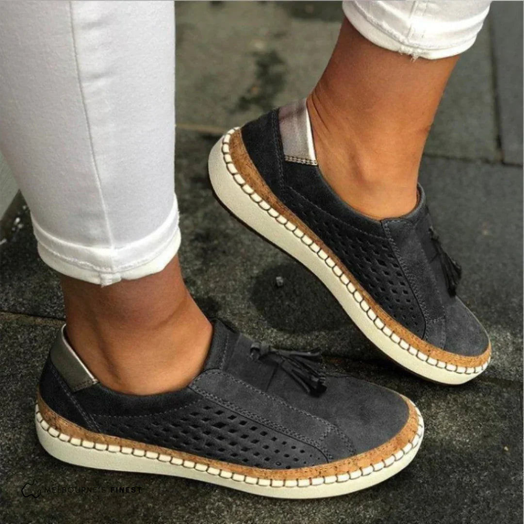 Women's Supportive Slip On Sneakers For Walking