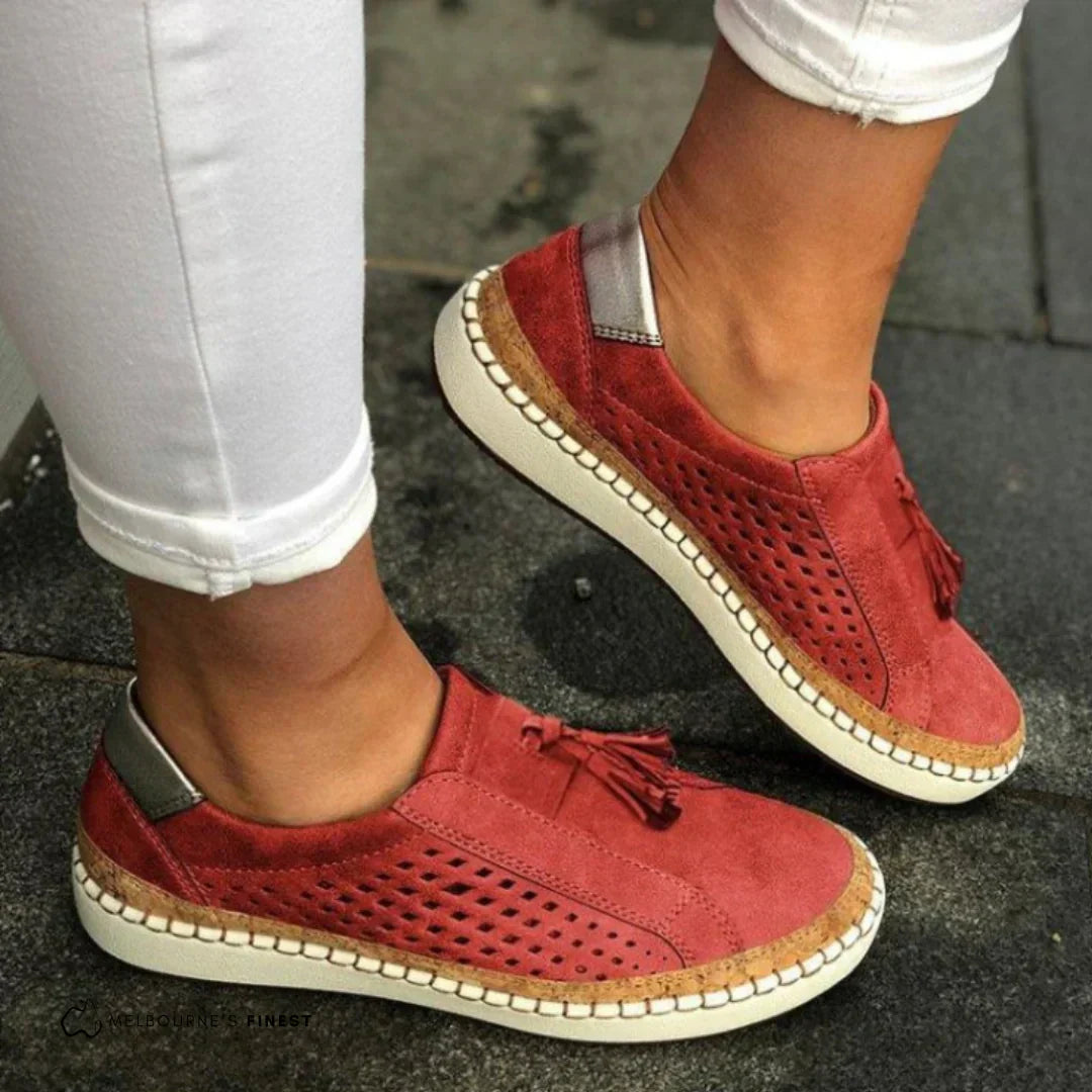 Women's Supportive Slip On Sneakers For Walking