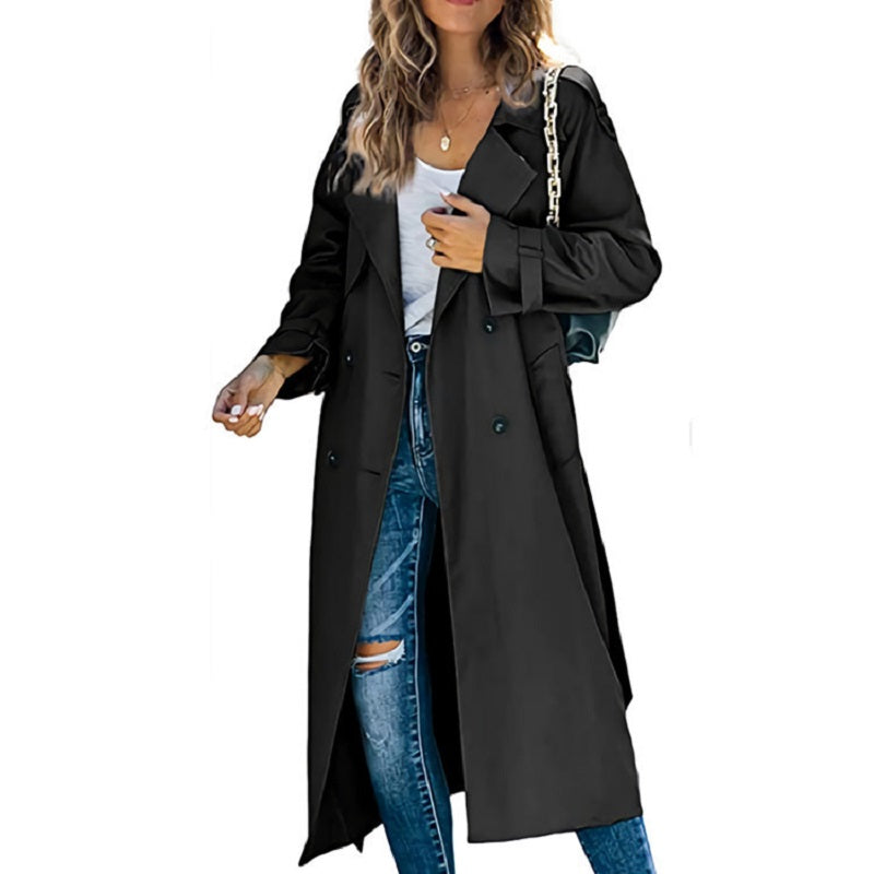 Lucienne trench coat - Black