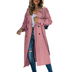 Lucienne trench coat - Pink