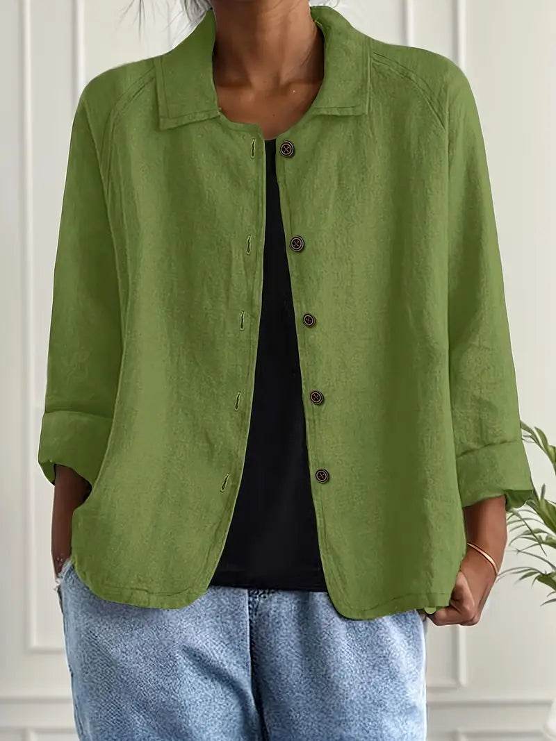 Noelle Women's Lightweight Relaxed Layering Top product view
